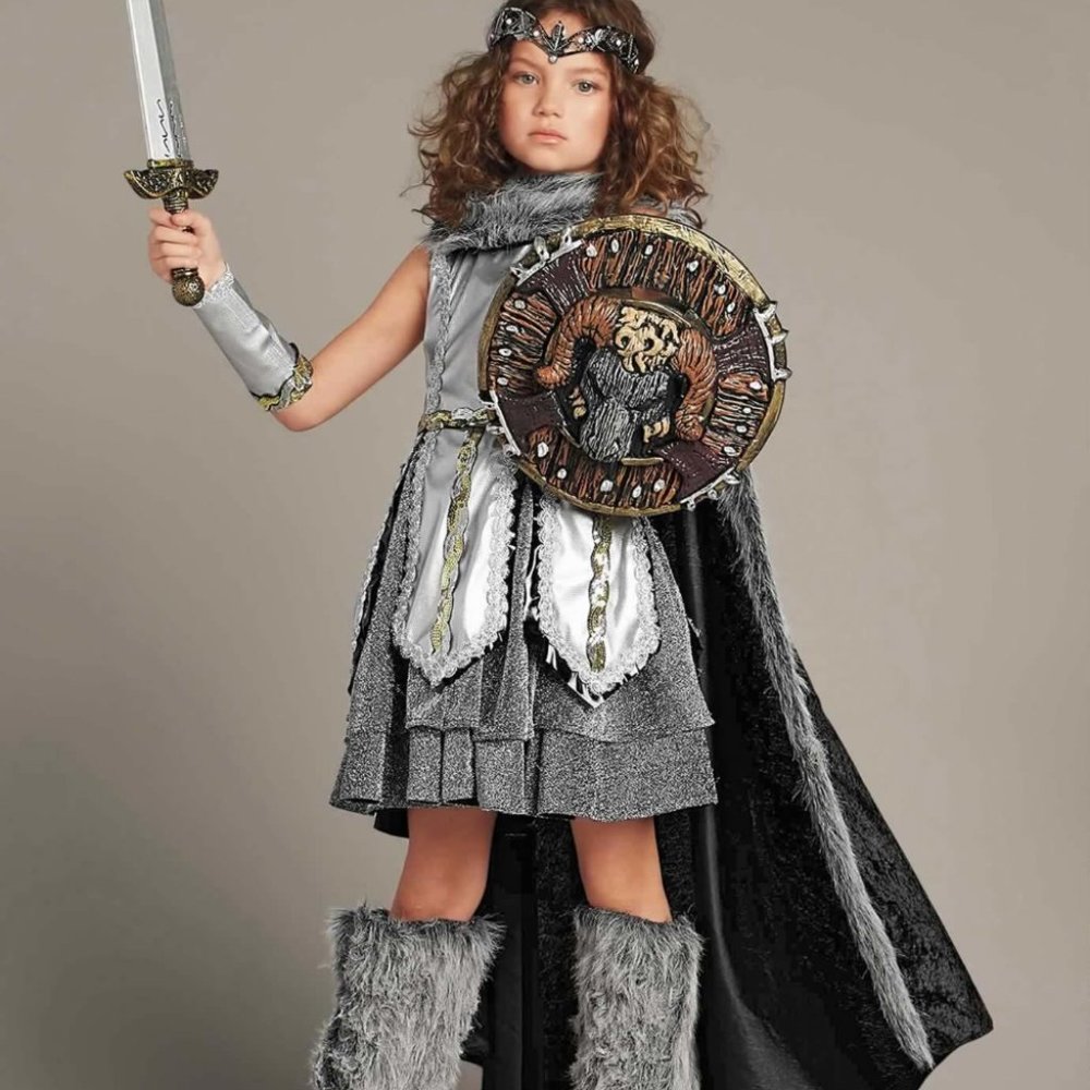 Warrior/Night Princess Halloween Costume - Size 4